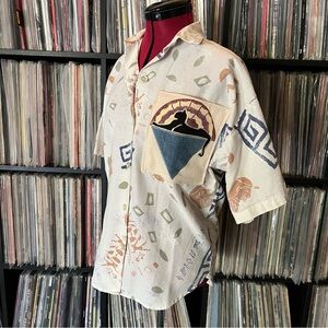 Cats Under Stars JGB Garcia Grateful Egypt ♻️❤️⚡️💙🐈‍⬛ festival patchwork